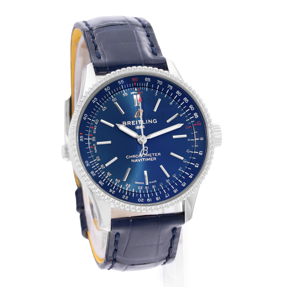 Breitling Navitimer A17395 Blue Dial 35