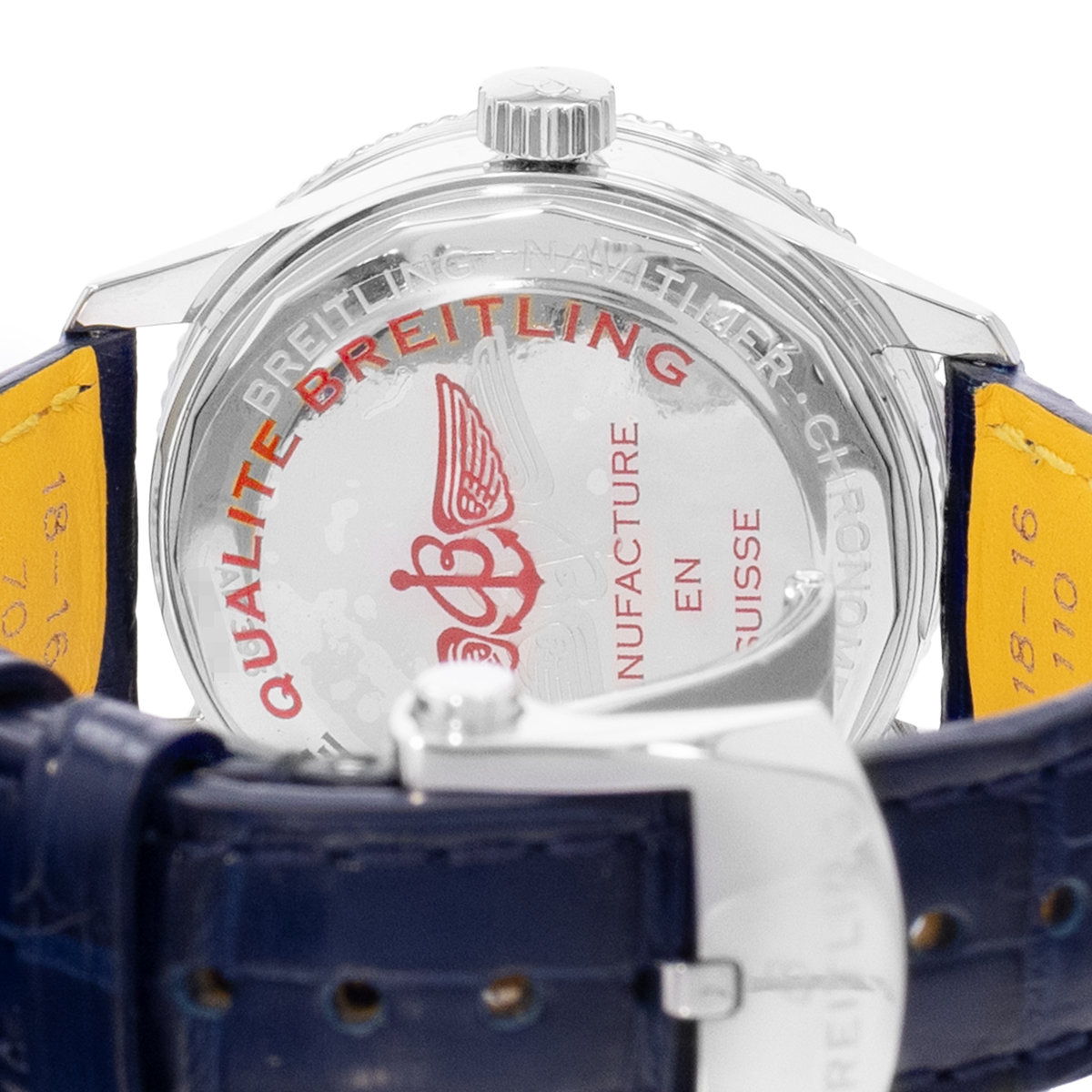 Breitling Navitimer A17395 Blue Dial 35