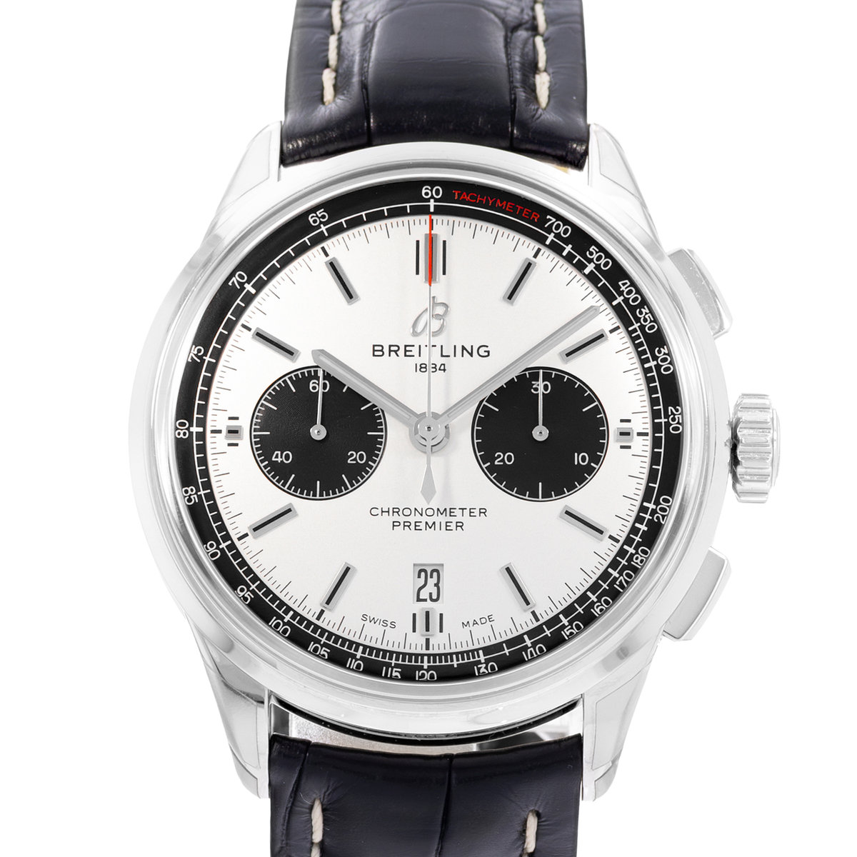 Breitling Premier B01 AB0118 Silver Dial 42