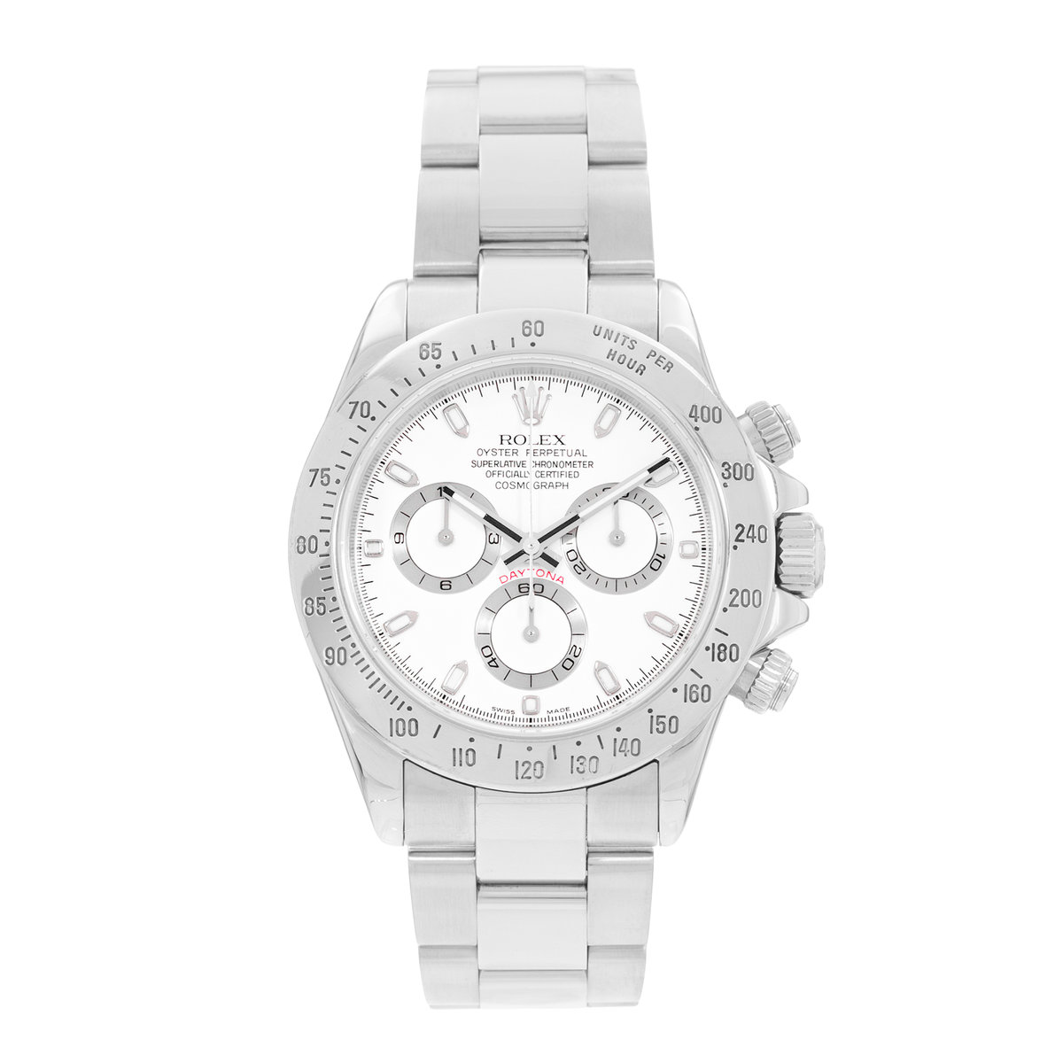 Rolex Daytona 116520 White Dial 40