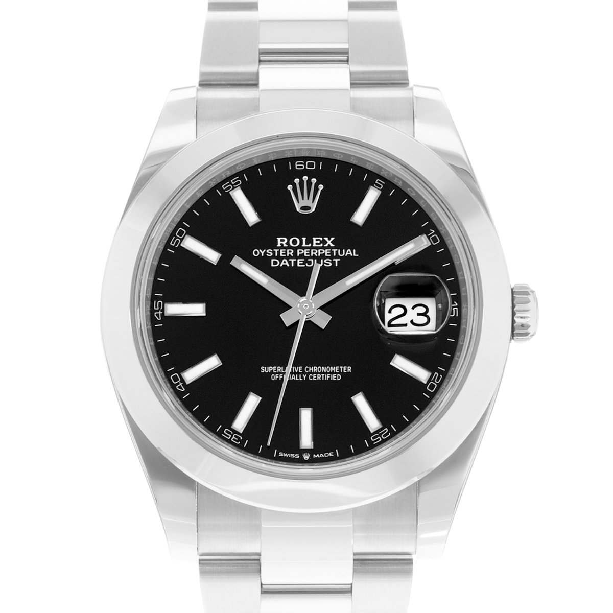Rolex Datejust 41 126300 Black Dial 41