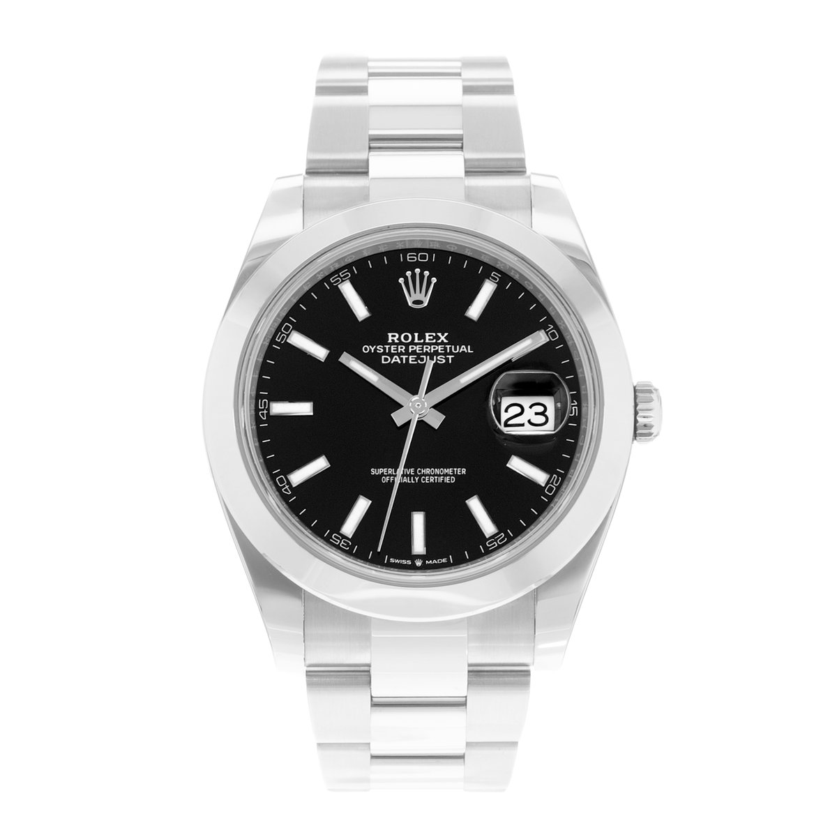 Rolex Datejust 41 126300 Black Dial 41