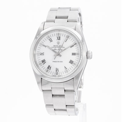 Rolex Air King 34 14000 White Dial 34
