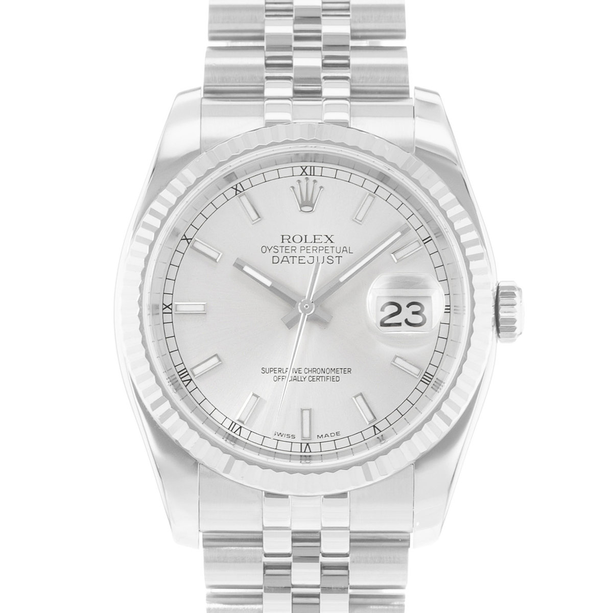 Rolex Datejust 36 116234 Silver Dial 36