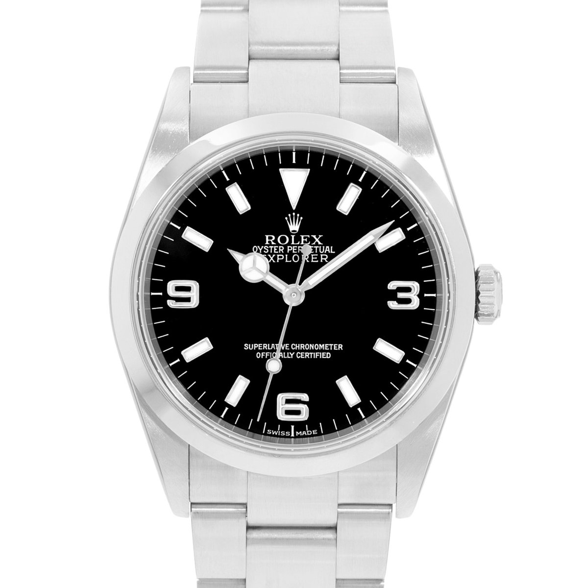 Rolex Explorer 36 114270 Black Dial 36