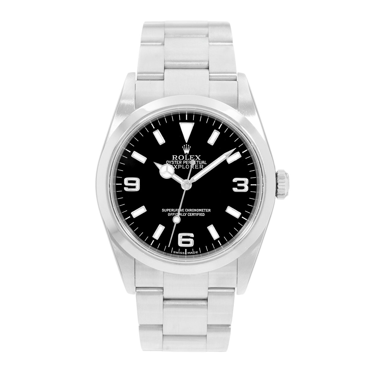 Rolex Explorer 36 114270 Black Dial 36