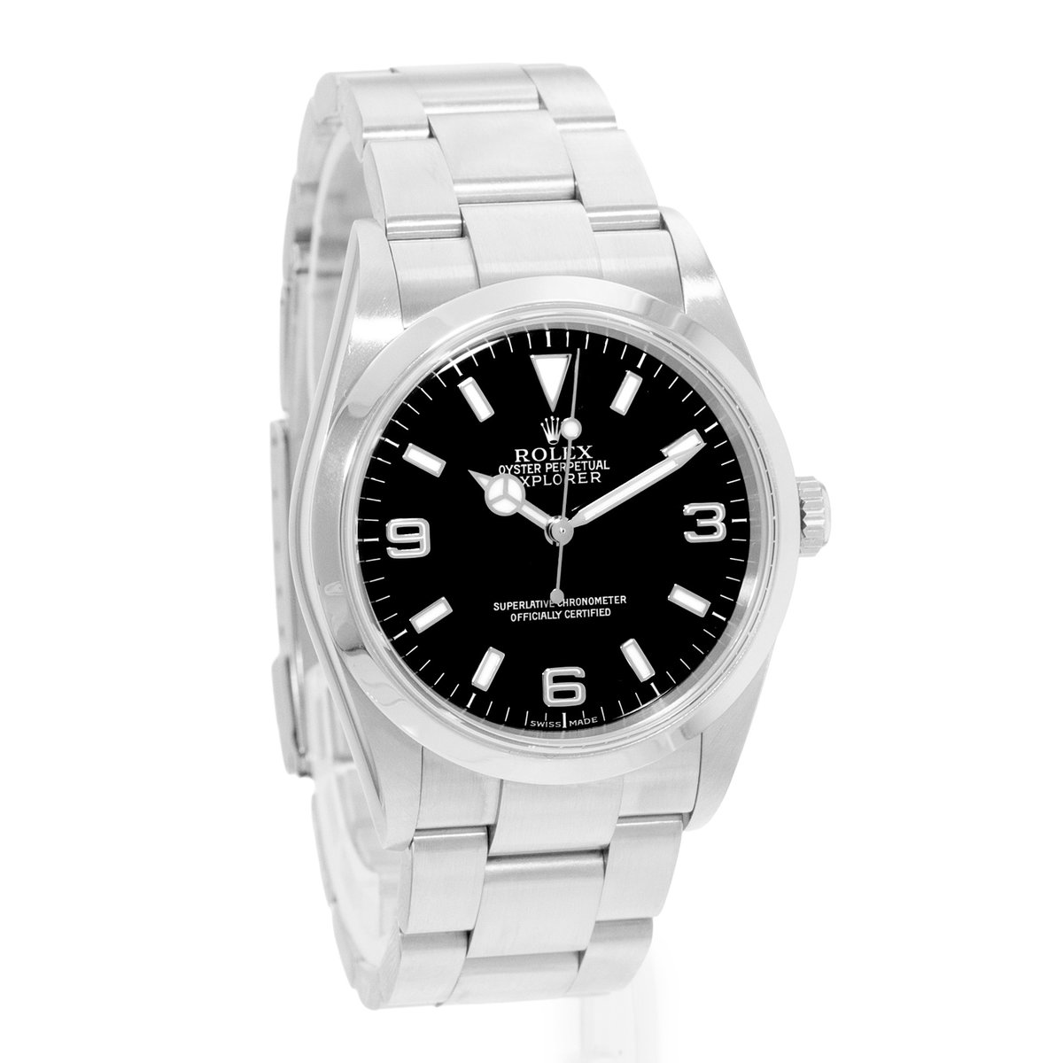 Rolex Explorer 36 114270 Black Dial 36