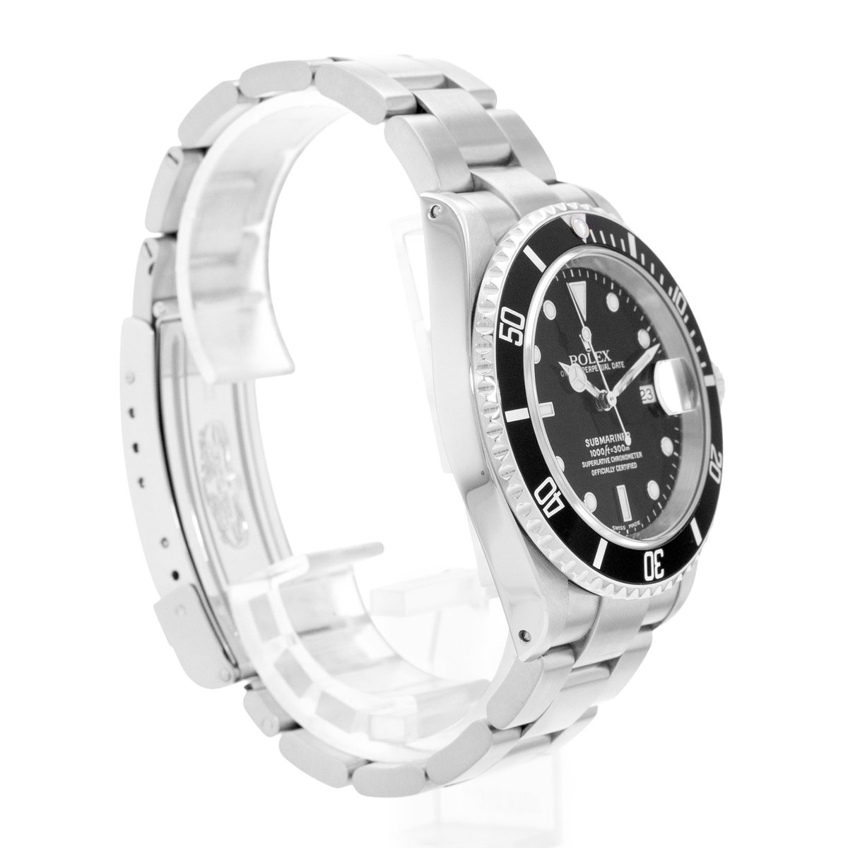 Rolex Submariner Date 16610 Black Dial 40