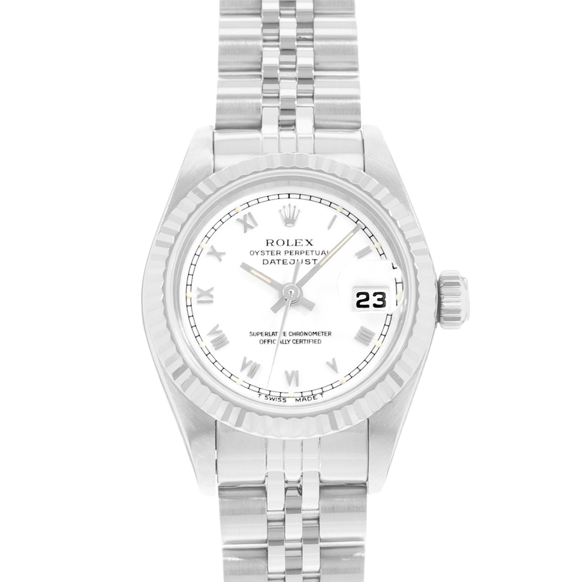 Rolex Datejust 26 69174 White Dial 26