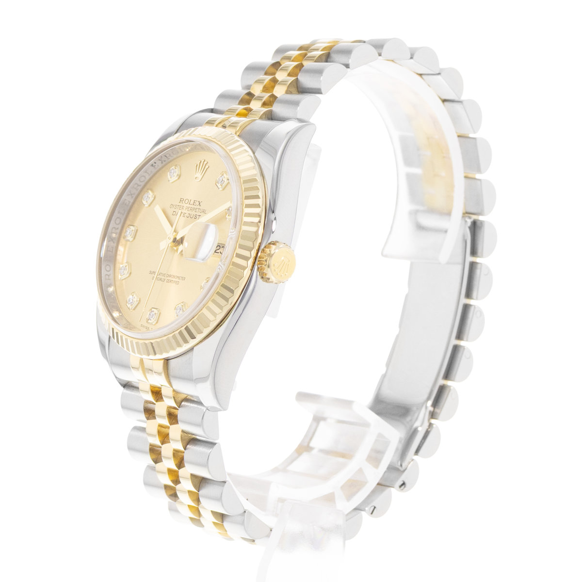 Rolex Datejust 36 116233 Champagne Dial 36
