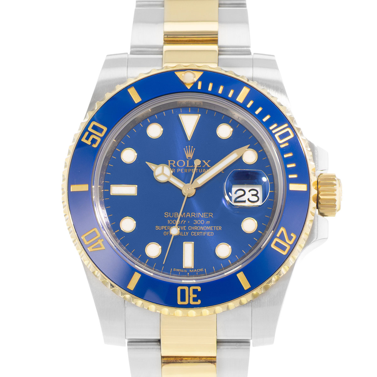 Rolex Submariner Date 116613LB Blue Dial 40