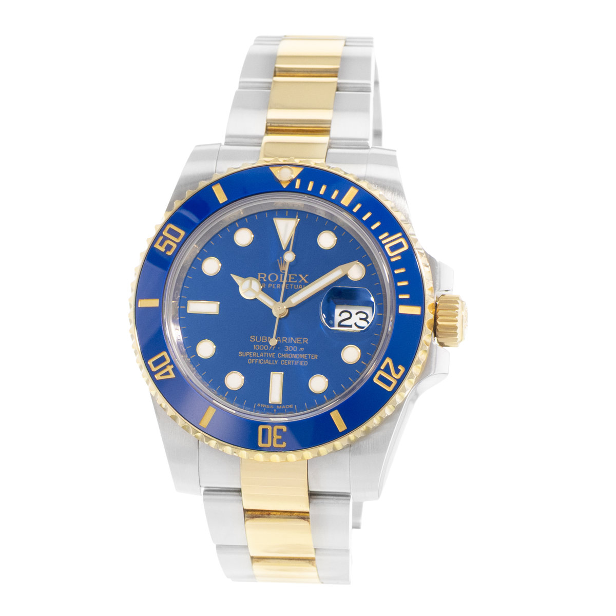 Rolex Submariner Date 116613LB Blue Dial 40
