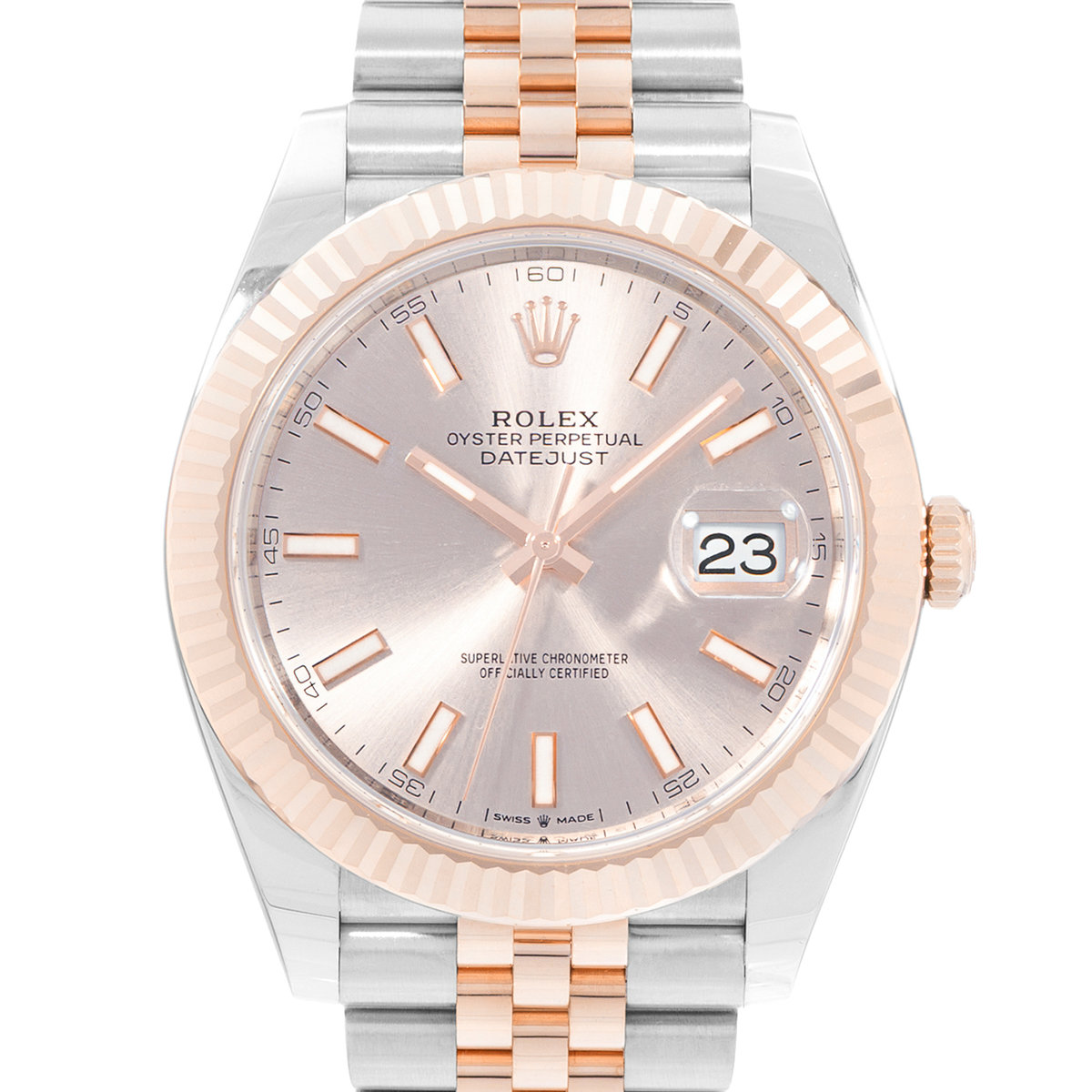 Rolex Datejust 41 126331 Pink Dial 41