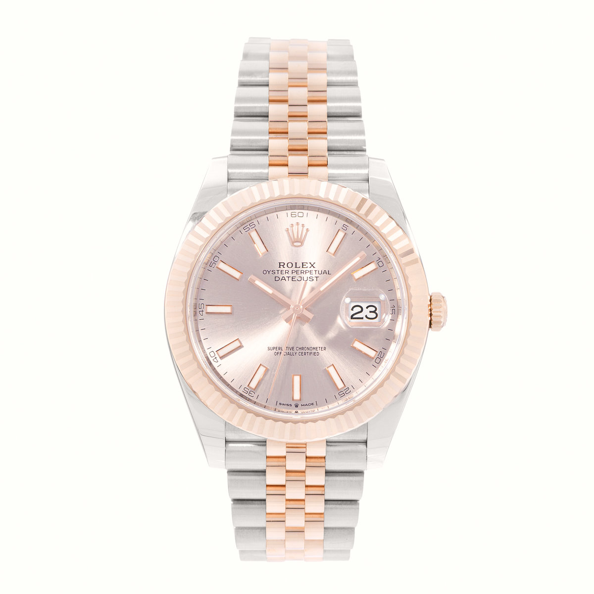 Rolex Datejust 41 126331 Pink Dial 41