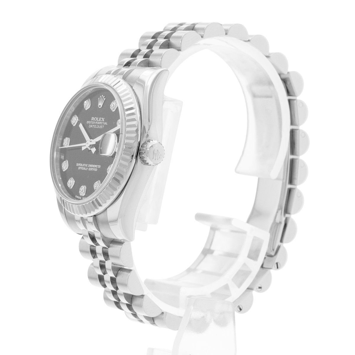 Rolex Datejust 31 178274 Black Dial 31