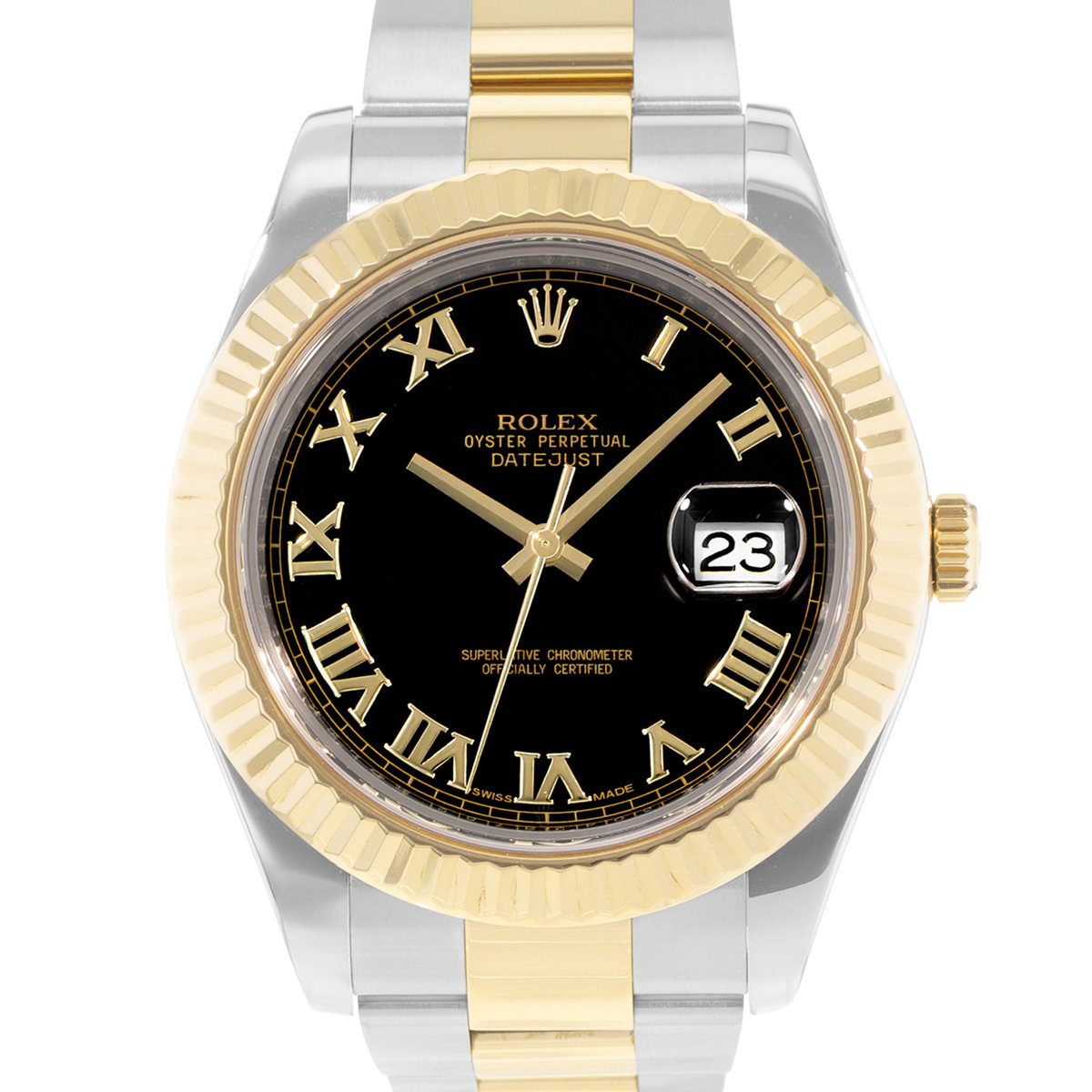 Rolex Datejust II 116333 Black Dial 41