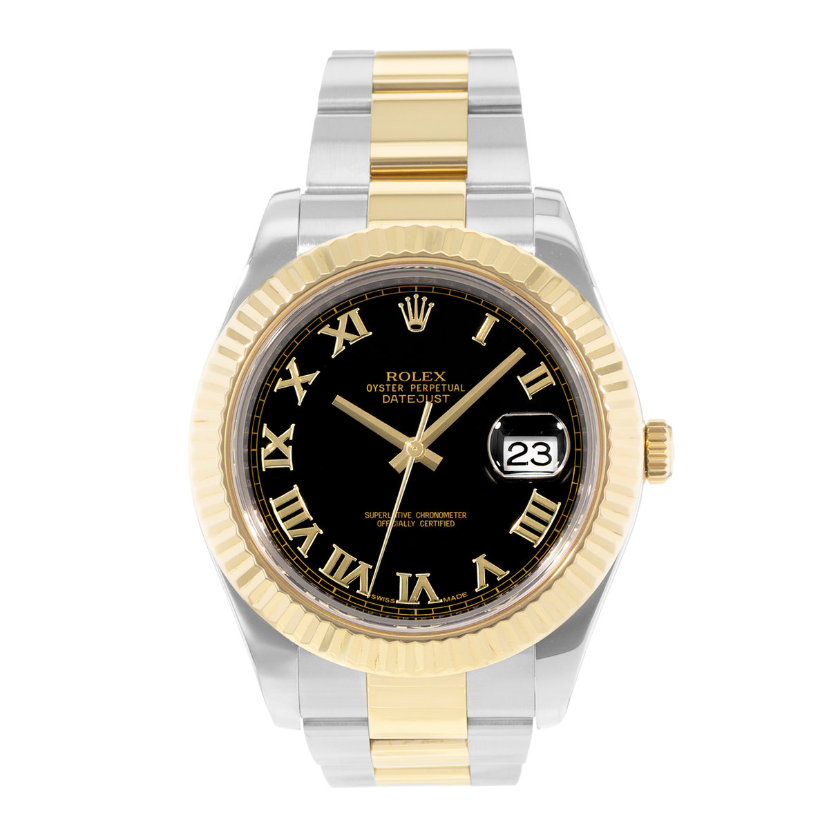 Rolex Datejust II 116333 Black Dial 41