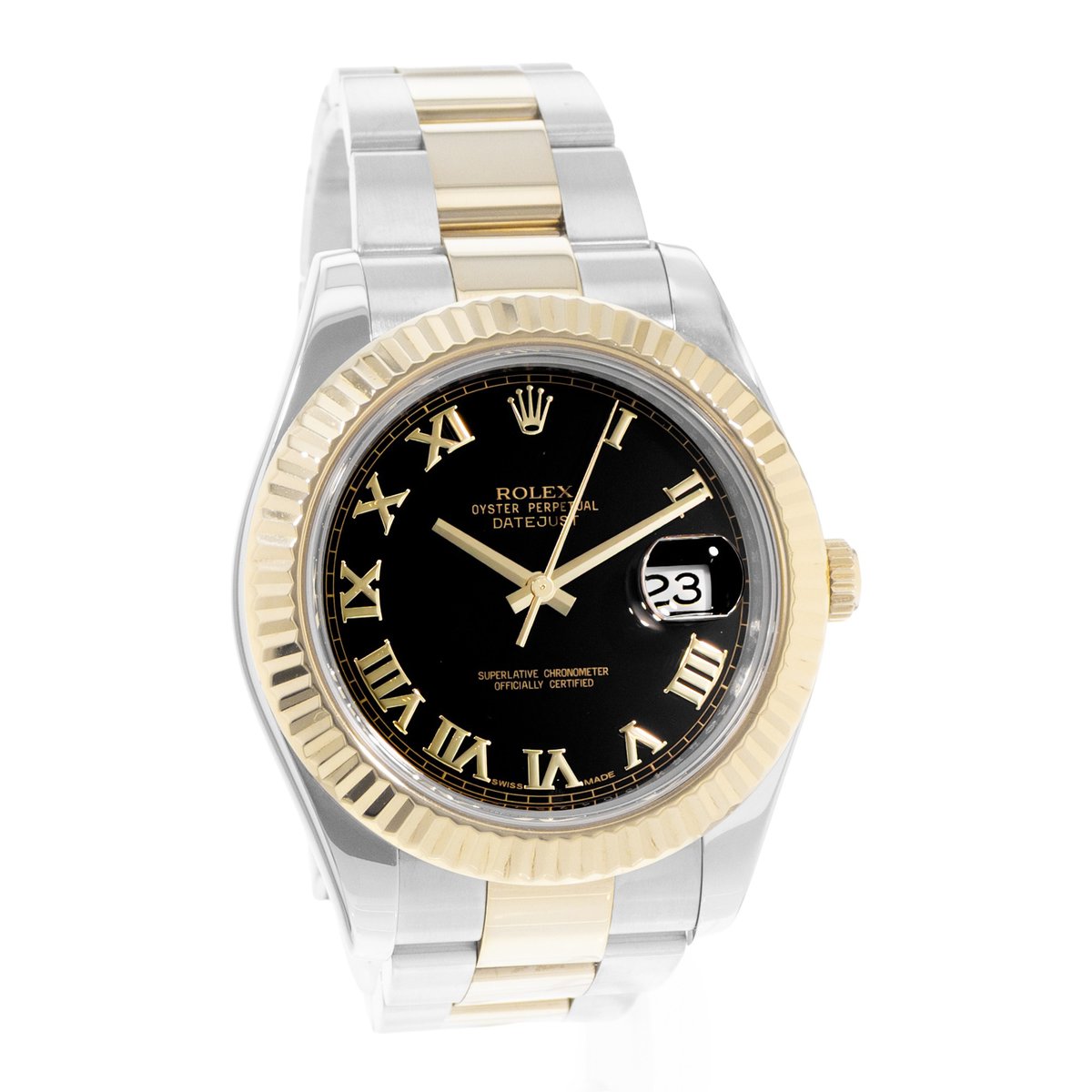 Rolex Datejust II 116333 Black Dial 41