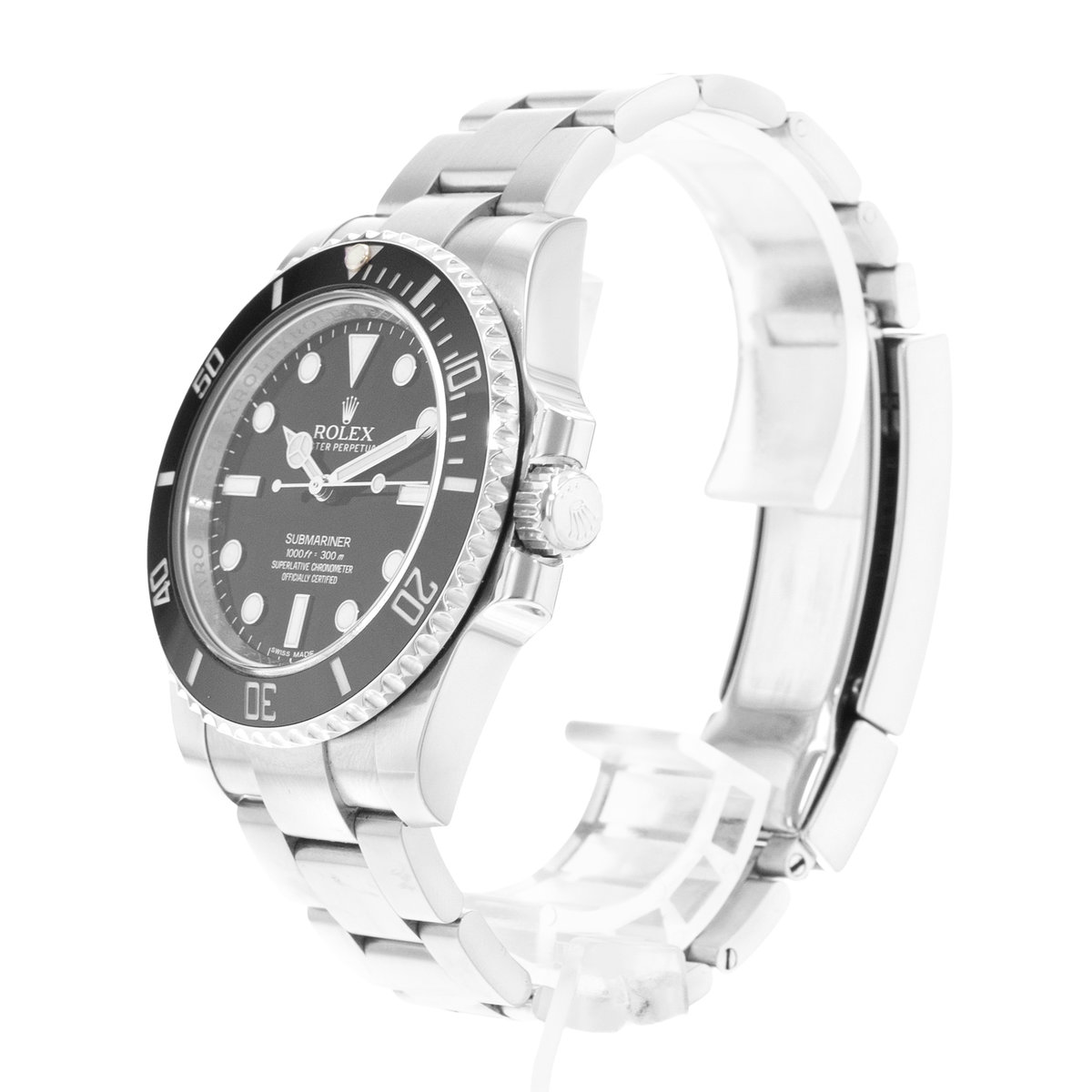 Rolex Submariner No Date 114060 Black Dial 40