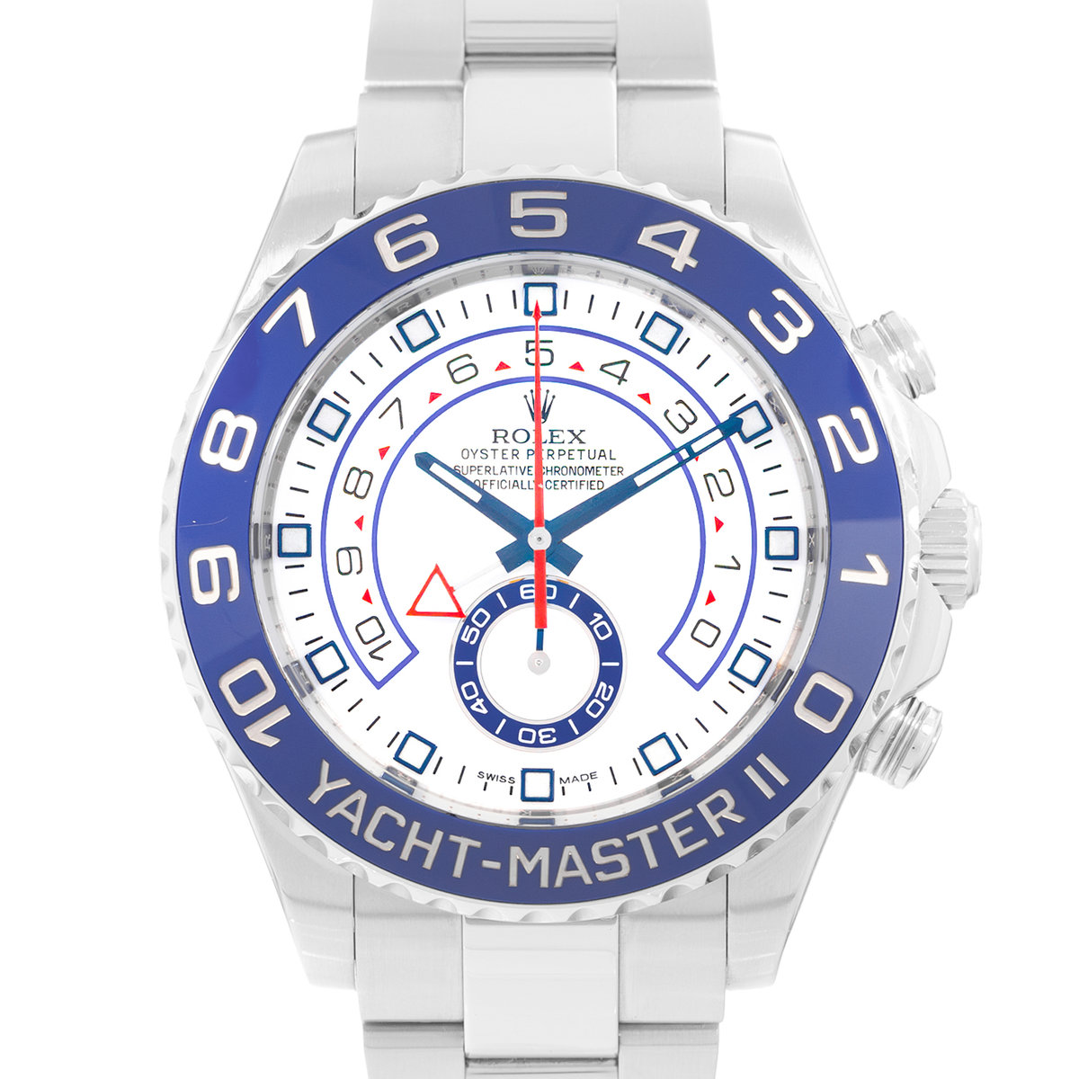Rolex Yacht-Master II 116680 White Dial 44