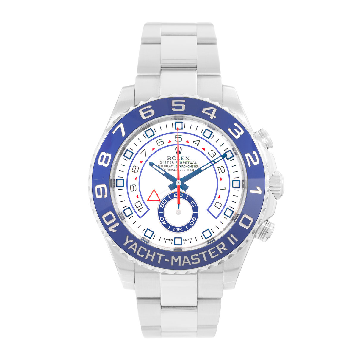 Rolex Yacht-Master II 116680 White Dial 44