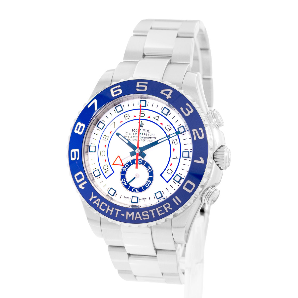 Rolex Yacht-Master II 116680 White Dial 44