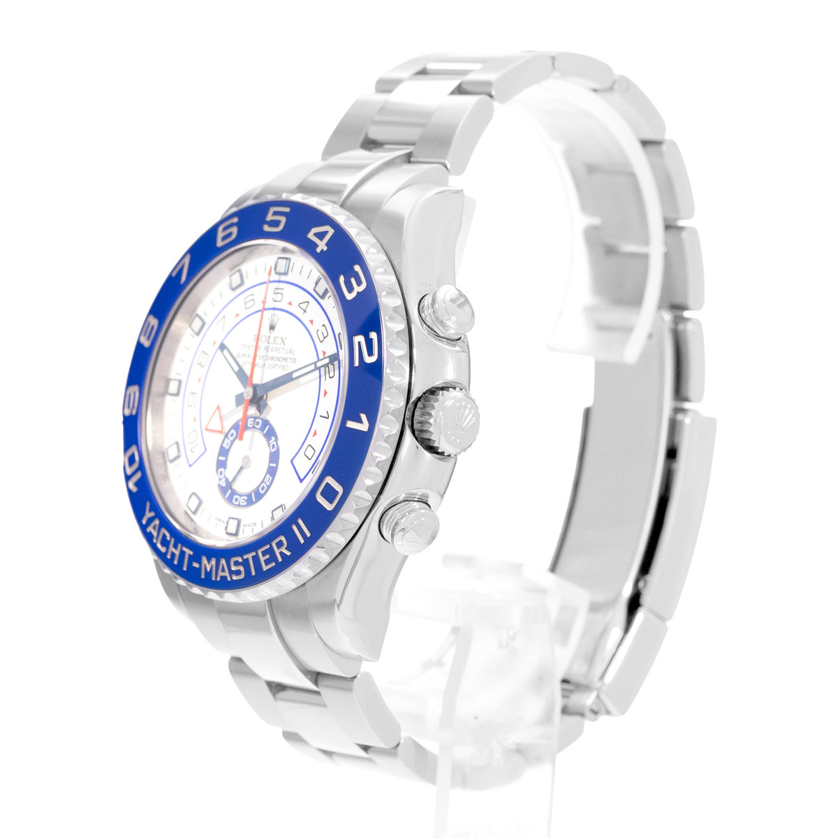 Rolex Yacht-Master II 116680 White Dial 44