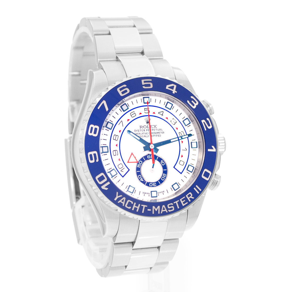 Rolex Yacht-Master II 116680 White Dial 44