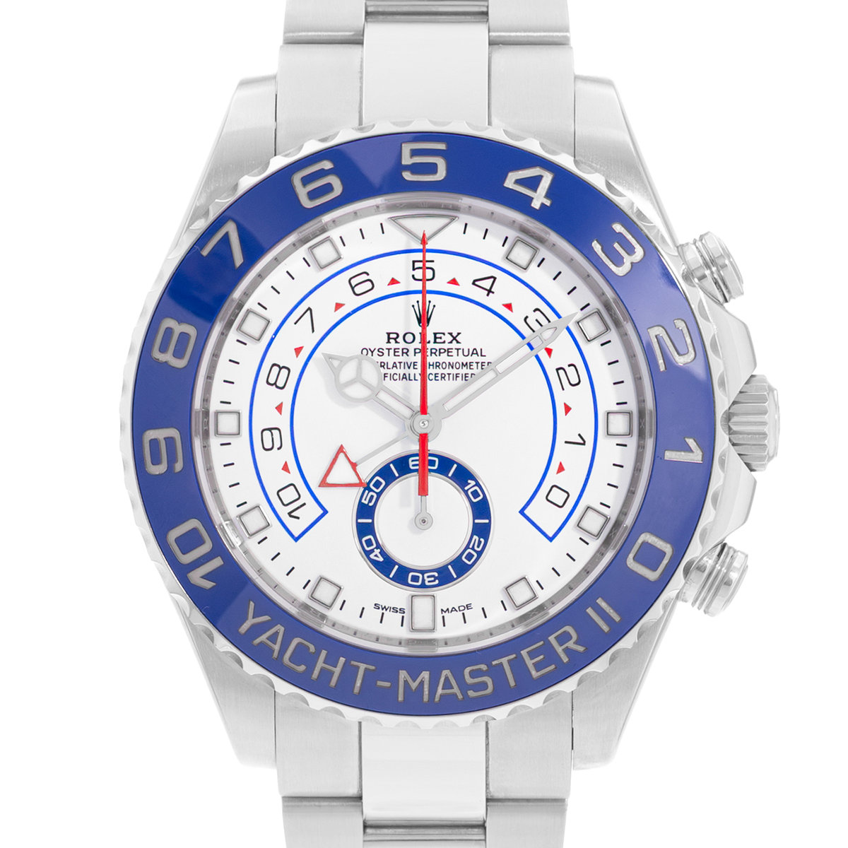 Rolex Yacht-Master II 116680 White Dial 44