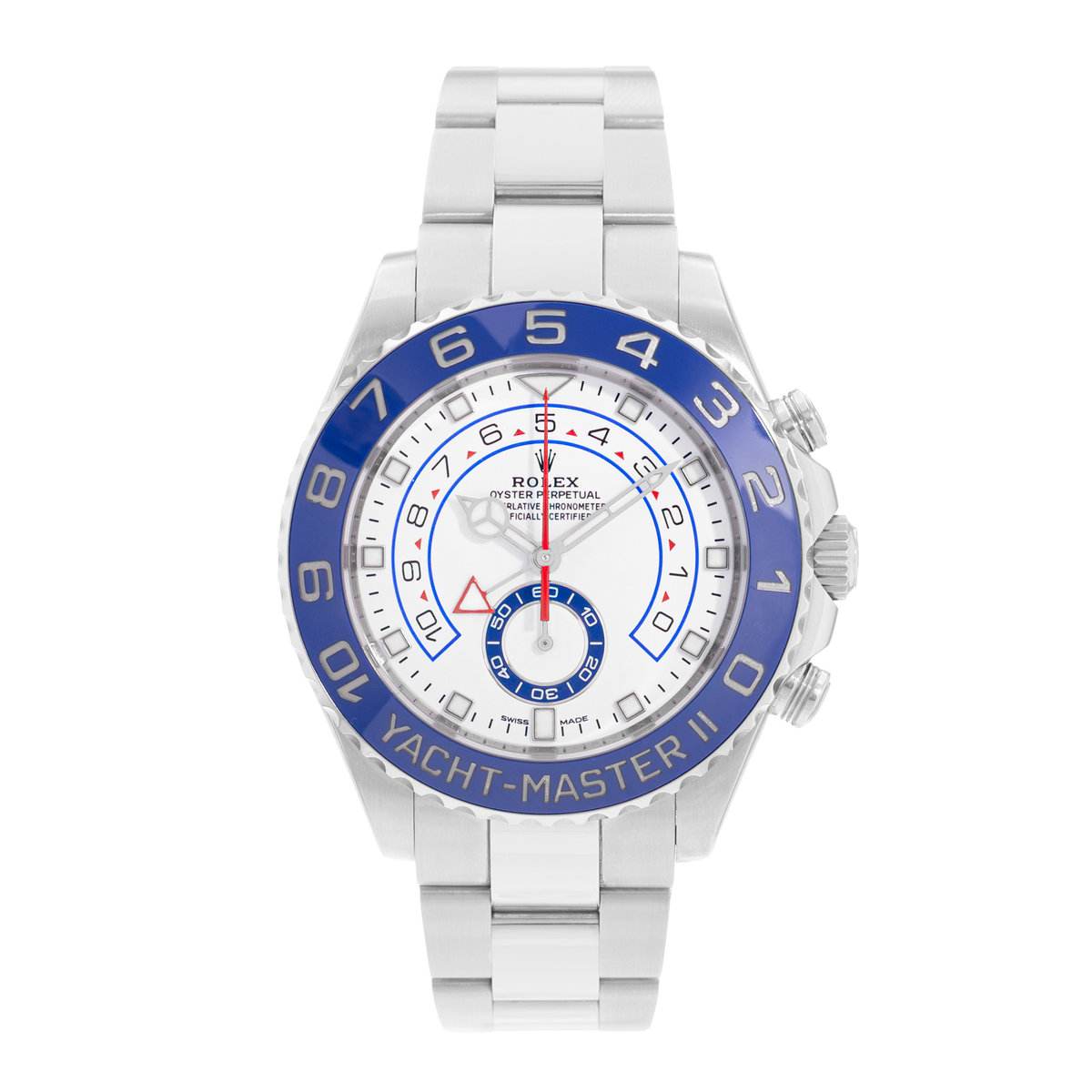 Rolex Yacht-Master II 116680 White Dial 44