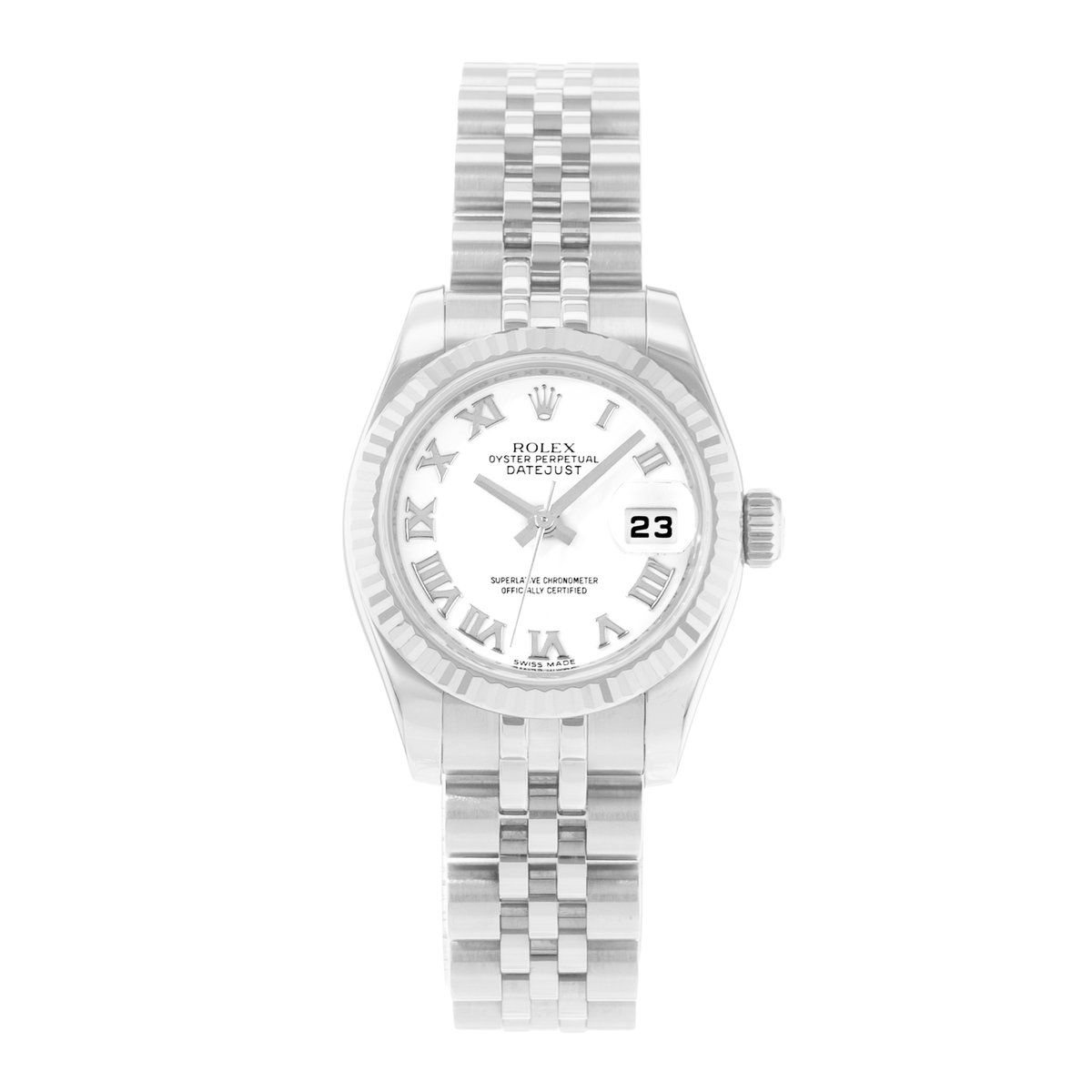 Rolex Datejust 26 179174 Silver Dial 26