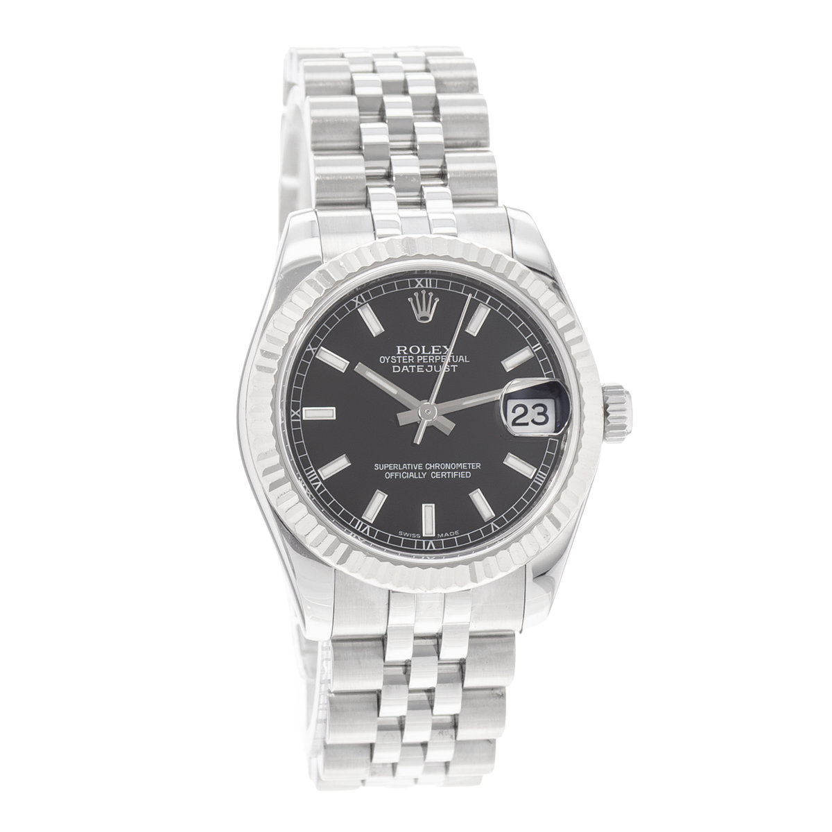 Rolex Datejust 31 178274 Black Dial 31