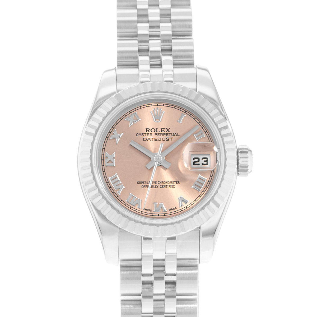 Rolex Datejus 26 179174 Pink Dial 26