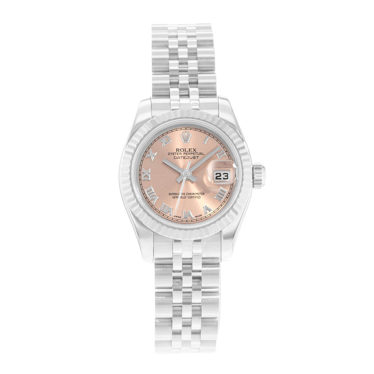 Rolex Datejus 26 179174 Pink Dial 26