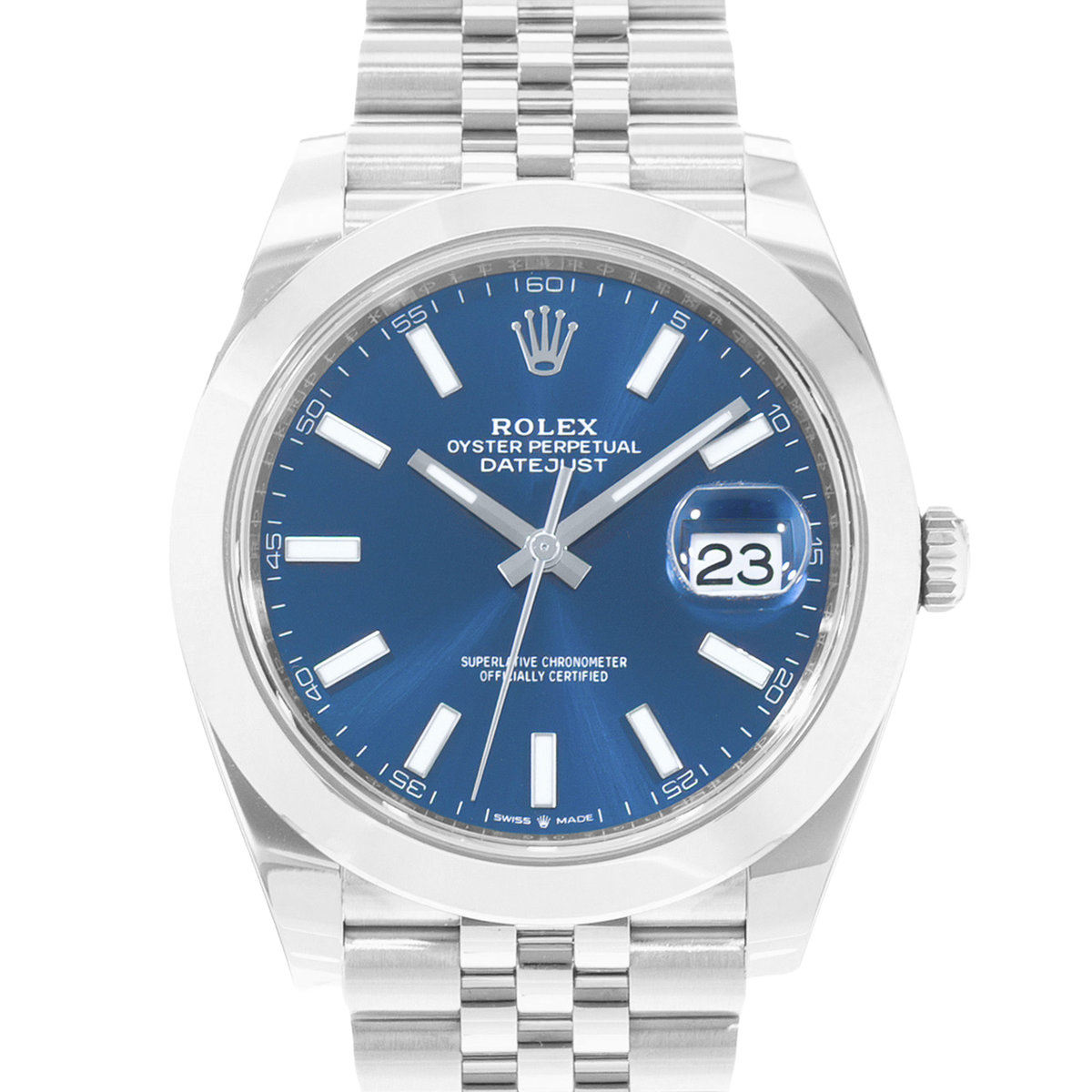 Rolex Datejust 41 126300 Blue Dial 41