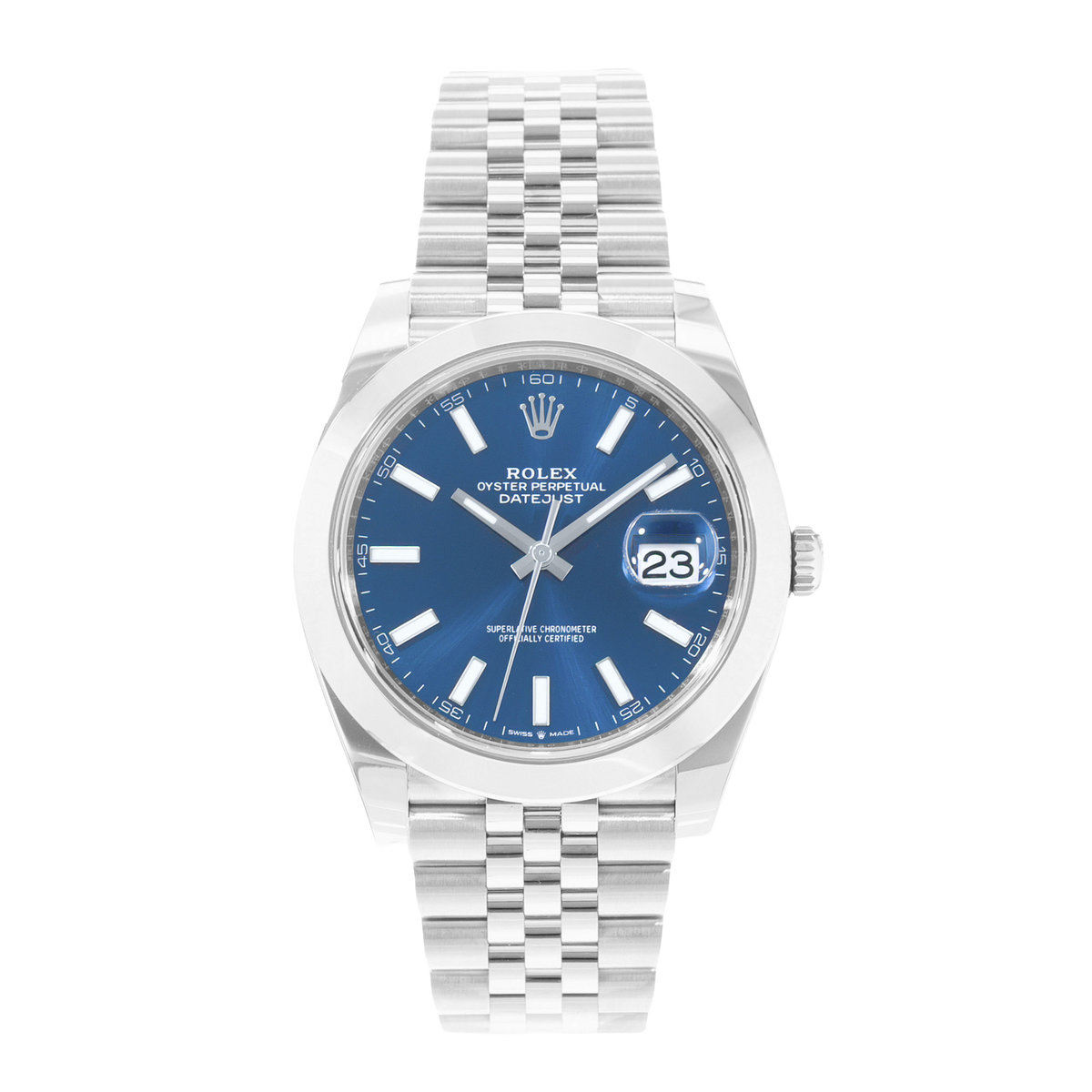 Rolex Datejust 41 126300 Blue Dial 41