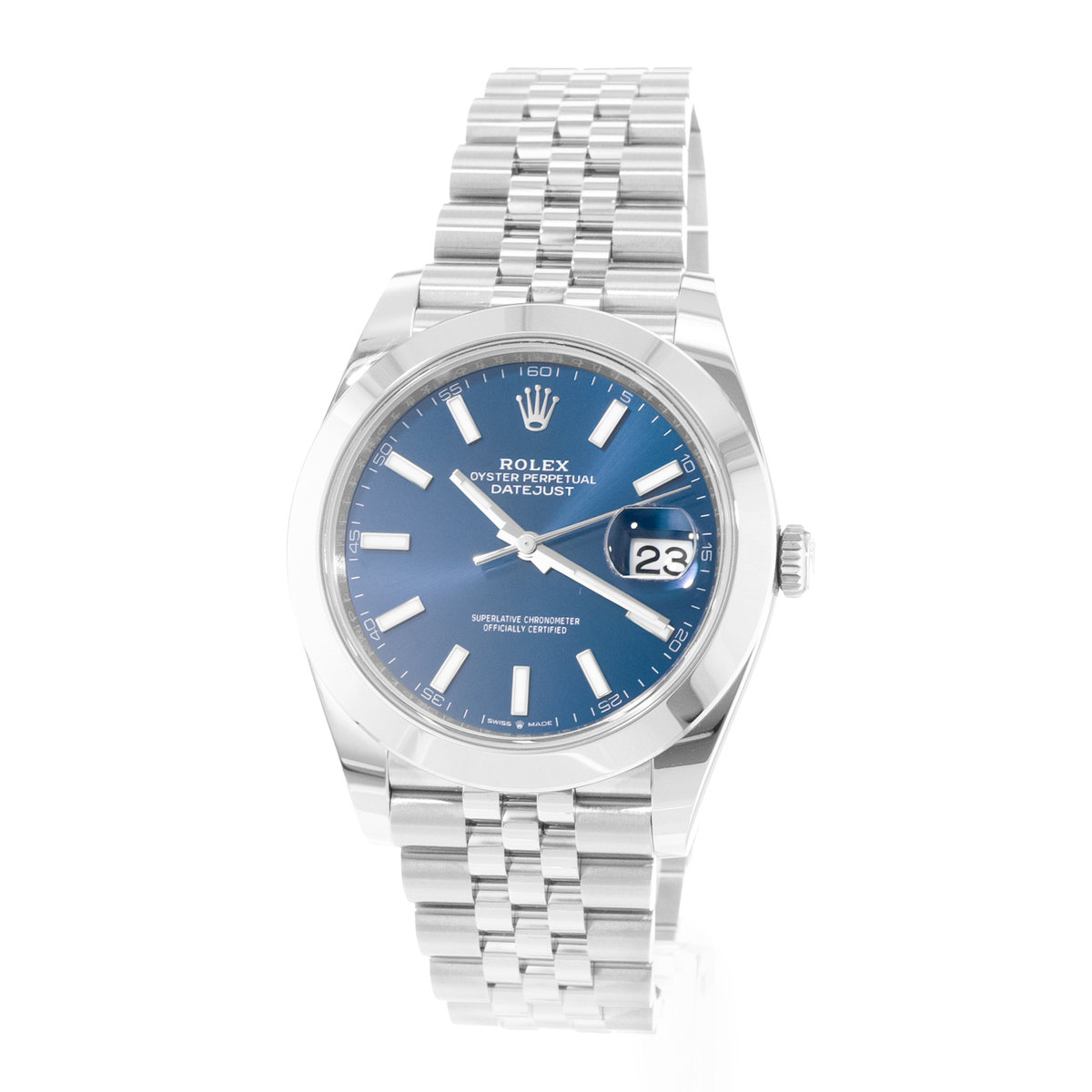 Rolex Datejust 41 126300 Blue Dial 41