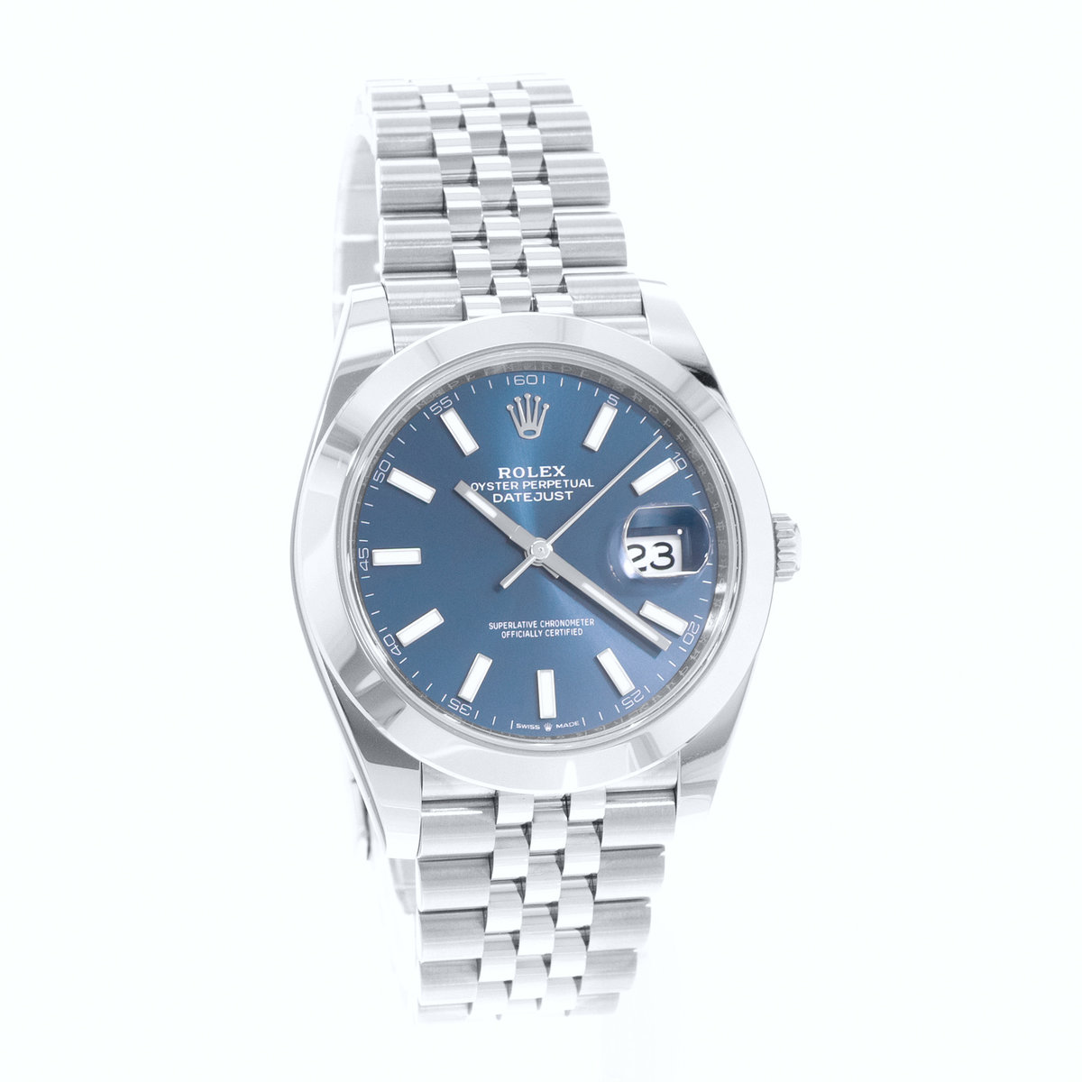 Rolex Datejust 41 126300 Blue Dial 41