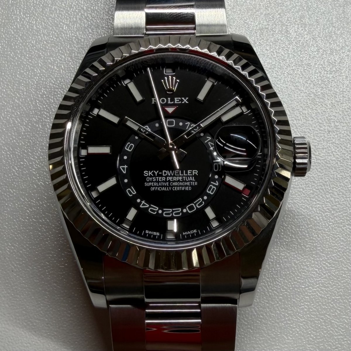 Rolex Sky-Dweller 326934 Black Dial 42