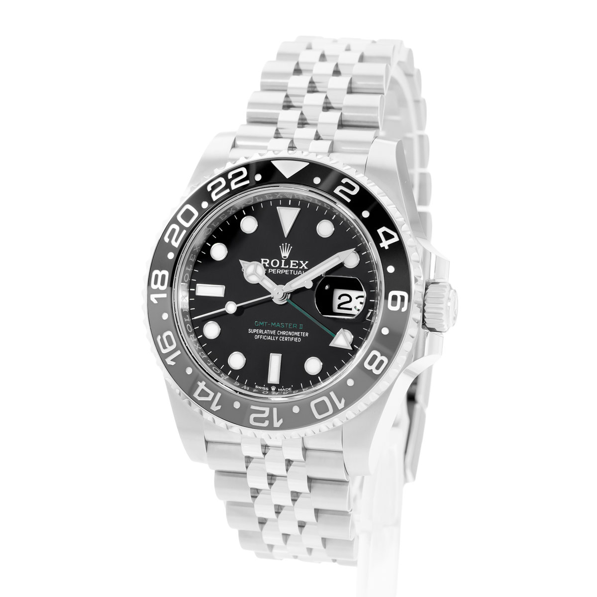 Rolex GMT-Master II 126710GRNR Black Dial 40