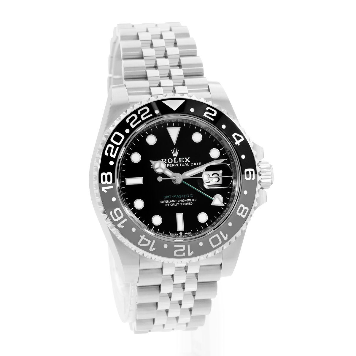 Rolex GMT-Master II 126710GRNR Black Dial 40