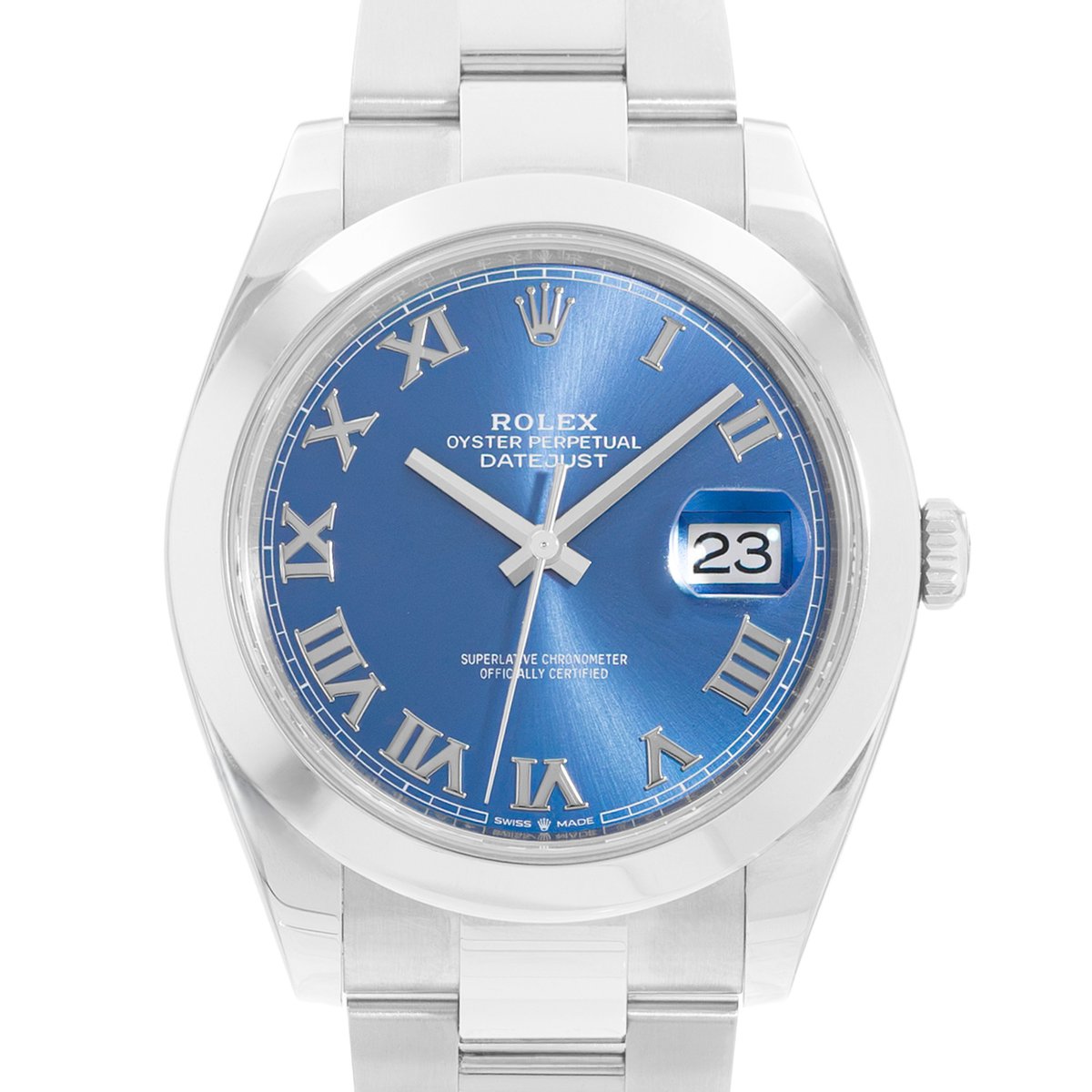 Rolex Datejust 41 126300 Blue Dial 41