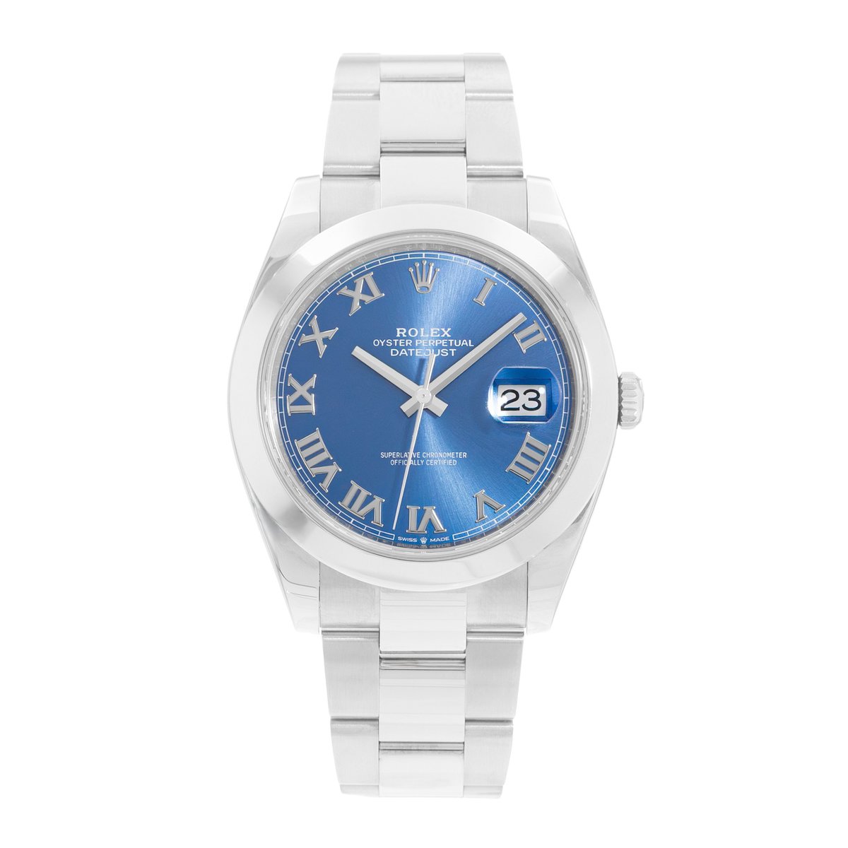 Rolex Datejust 41 126300 Blue Dial 41