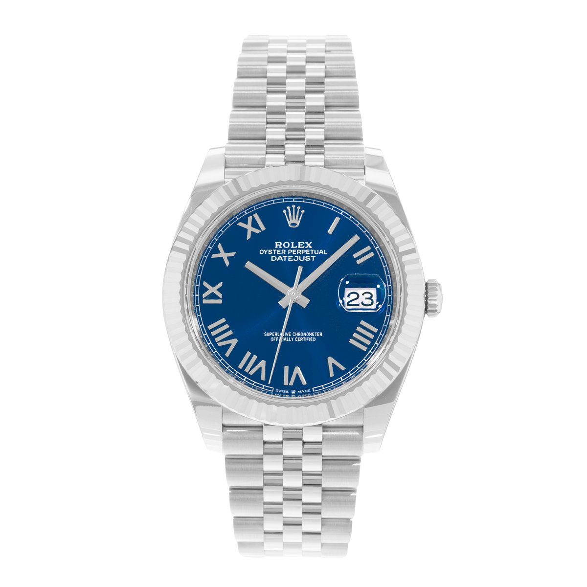 Rolex Datejust 41 126334 Blue Dial 41