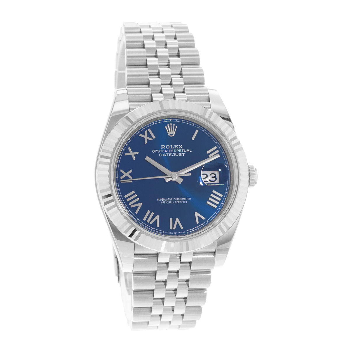 Rolex Datejust 41 126334 Blue Dial 41