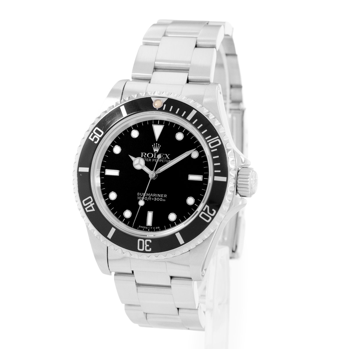 Rolex Submariner No Date 14060 Black Dial 40
