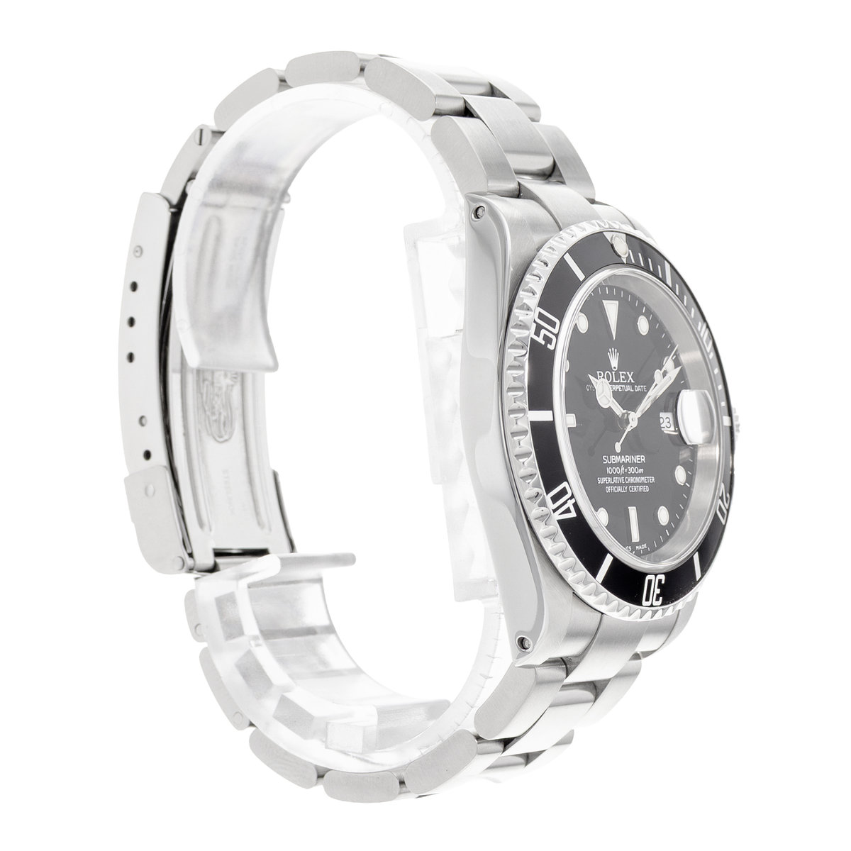 Rolex Submariner Date 16610 Black Dial 40