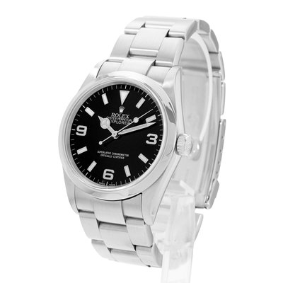 Rolex Explorer 36 114270 Black Dial 36