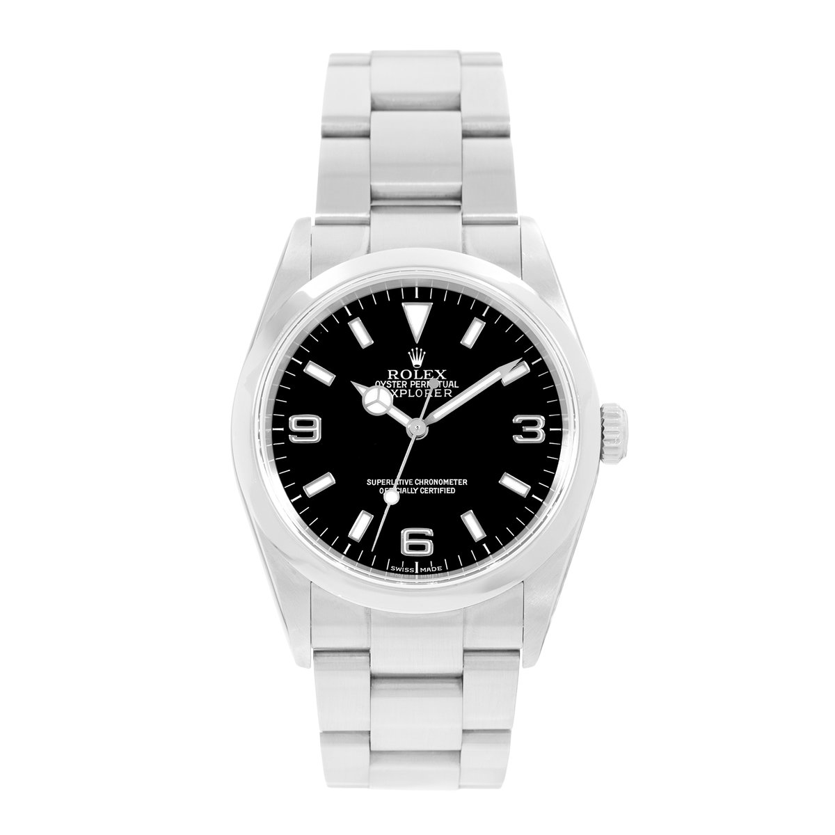Rolex Explorer 36 114270 Black Dial 36
