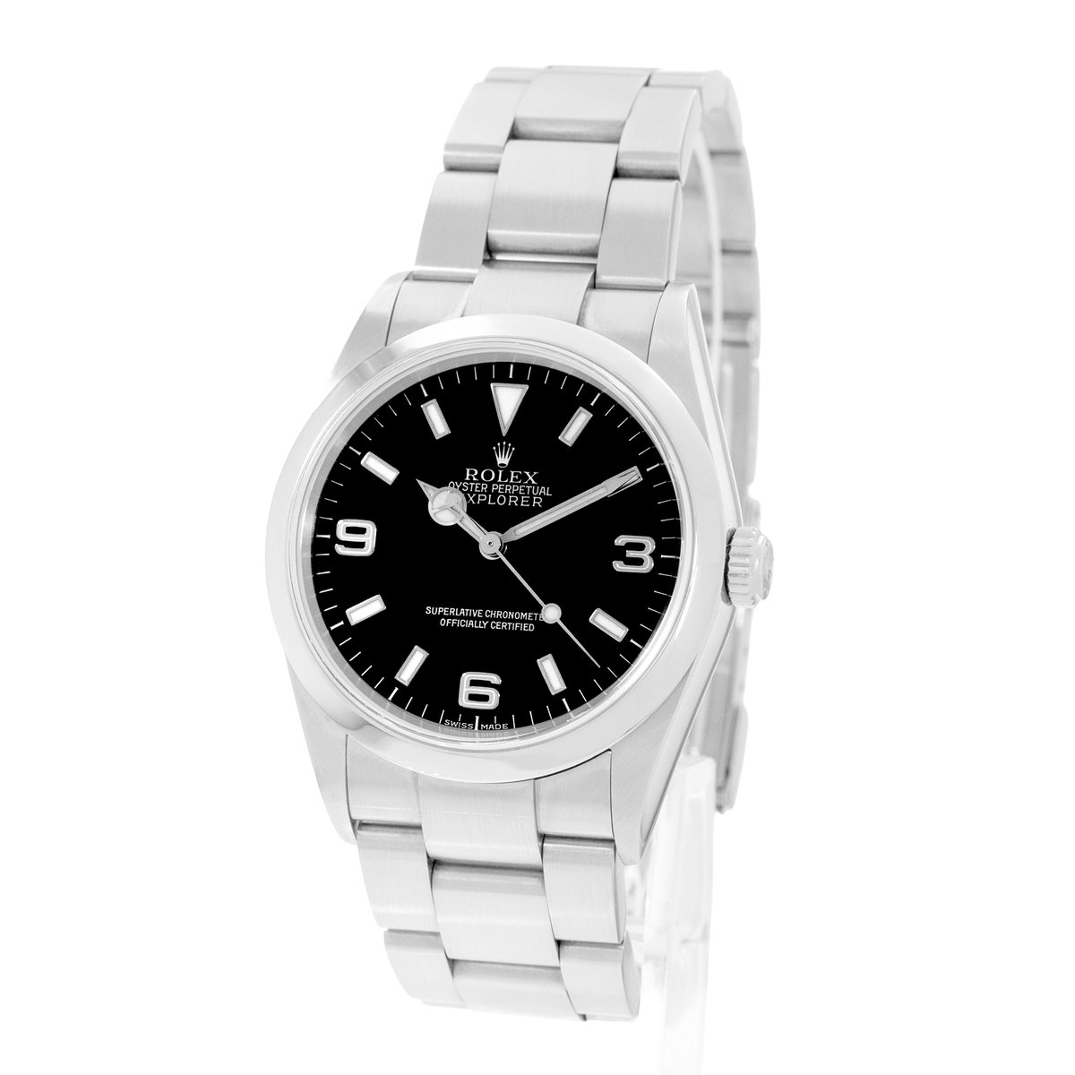 Rolex Explorer 36 114270 Black Dial 36